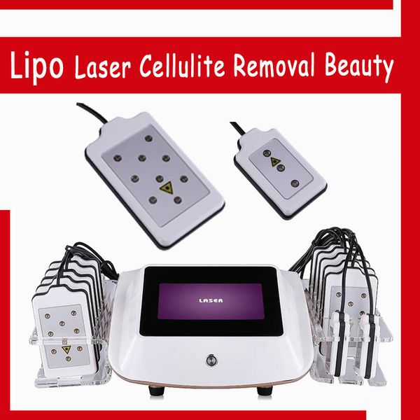 

spa use facial skin care 12 pads laser lipo machine body slimming zerona beauty instrument laser lipo machine