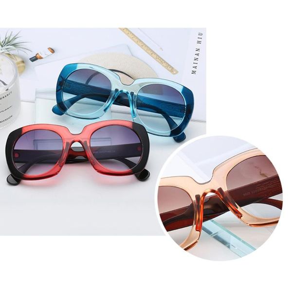 

fashion clearance sunglasses candy color resin polarized sunglasses simple gradient colorful sun glasses women eye wear, White;black