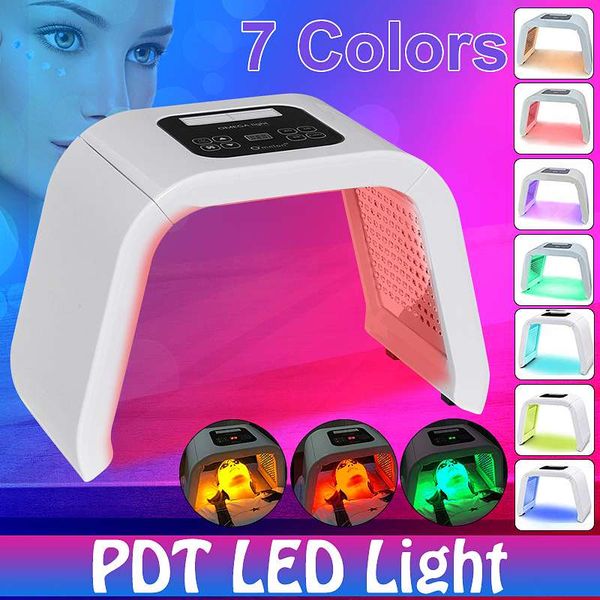 

высокая quality7 цвет led face care beauty machine pdt led rejuvenate морщины подтягивание кожи угри морщины на лицо светотерапии spa маски
