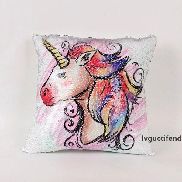

beautiful unicorn cushion mermaid sequins unicorn cushionthrow pillow unicorn cushion kinds of colorful car pillowcase