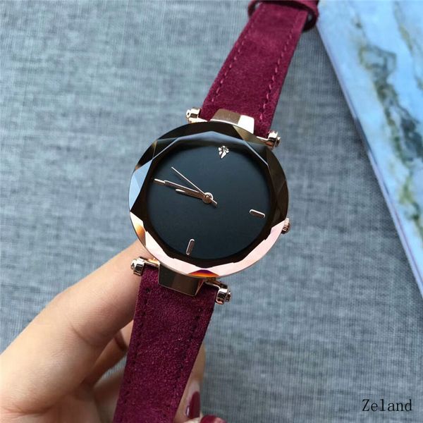 

factory luxury women watch stainless steel quartz wristwatches crystal rhinestone glass dial ladies casual bracelet watches hip hop, Slivery;brown