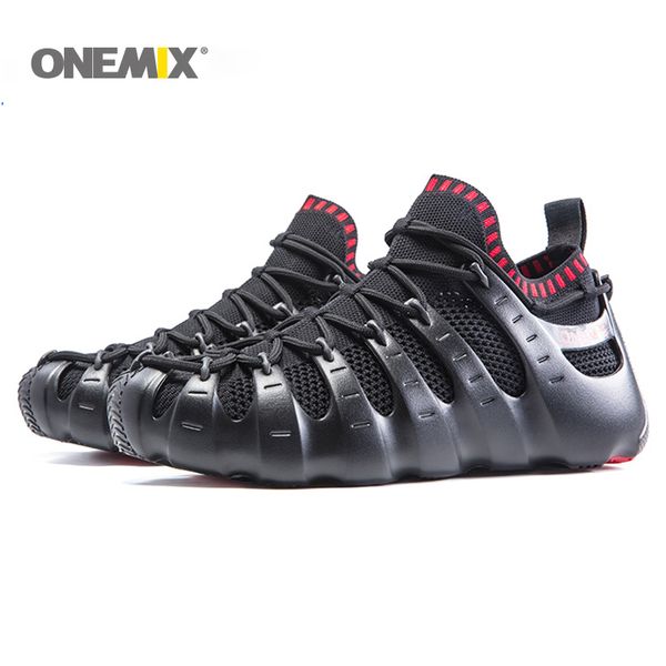 

onemix rome shoes gladiator set shoes men & women running jogging sneakers outdoor walking sock-like sandals slipper