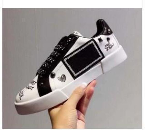 

new leather flats designer sneakers men women classic casual luxury franch black shoes extremely walking runnig durable chaussures kl01