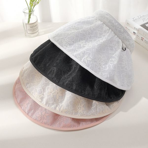 

south korea east gate shell new lace shell net lace empty big eaves sun hat net red all-match sun hat for children, Blue;gray