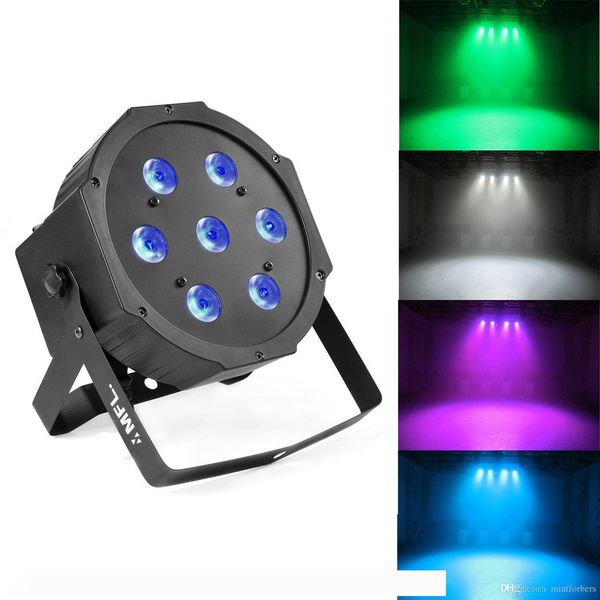 

7x10w rgbw stage dj lighting led dmx par can light party lights dj disco lights wash effect par light for party wedding church
