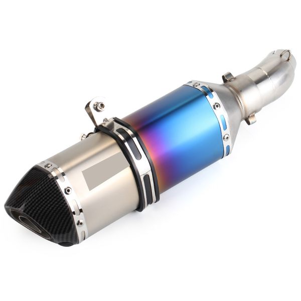 

c600 sport c650gt motorcycle exhaust pipe muffler with db killer and middle connect pipe slip on for c600 sport c650gt 2012-2020