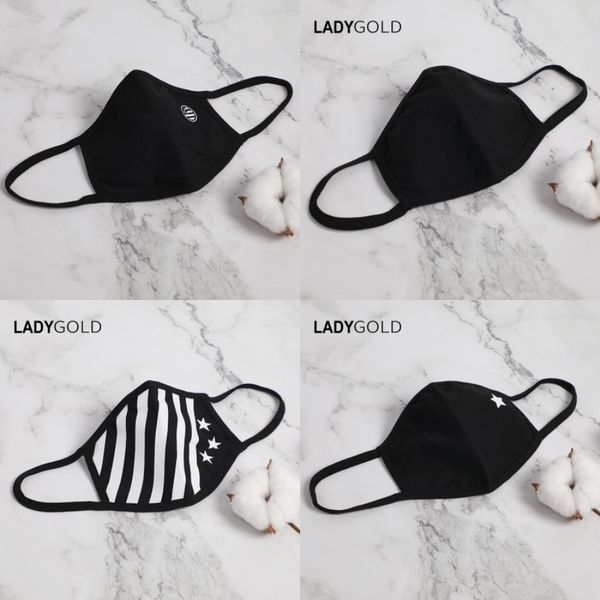 

dl fa masks anti aze, smoke, gas, adjustable & fack mask wit 2 pm2.5 filters for women man#625, Black