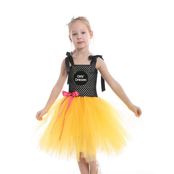 

Beauty Flowers Princess Unicorn Tutu Dress Baby Girl Tulle Dress Summer Children Kids Party Dresses Halloween Costume