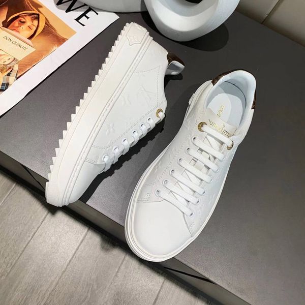 

time out sneaker famous brand shoes luxury womens casual shoes new arrival high-quality fashion women sneakers breathable shoes big size a04, Black