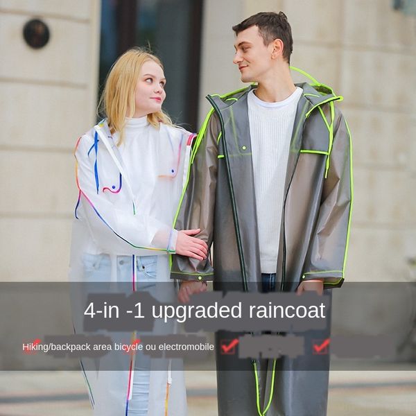 

kol4y четыре-в-один многофункциональный открытый задействуя электрический взрослый дождевик четыре-в-один многофункциональный открытого вело, Black