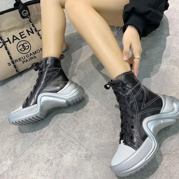 

2020qh new official website also released luxury women's casual fashion socks shoes, outdoor casual boots, fast delivery, Black