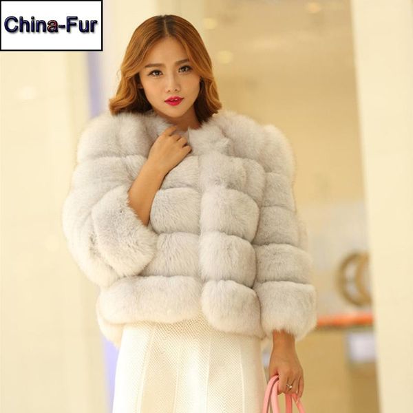 

new real fur coat 100% real natural fur short style jacket women quality winter warm soft genuine overcoat, Black