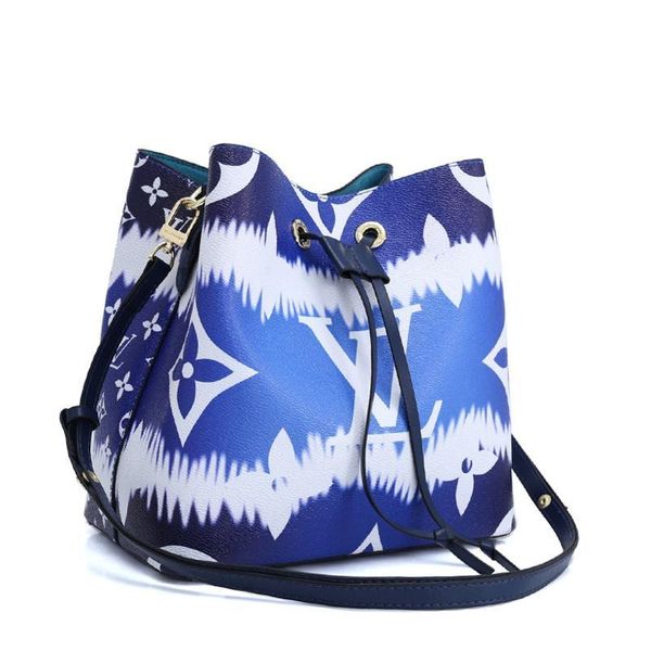 

new arrival womens leather bucket bag bolso bandolera retro drawstring shoulder bags luxury designer lady messenger crossbody bags sale