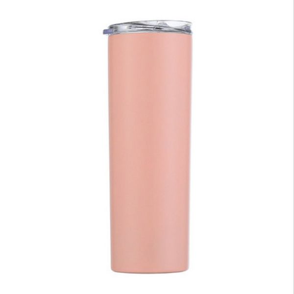 

uppeak 20oz skinny tumbler with lid and reusable stainless steel straw double walled insulated drink mug for travel home or office qhknf