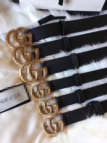 

g**3.8cm-3.4cm-2.0cm belts mens belts designer belt snake luxury belt leather business belts womens big gold buckle with box ing, White