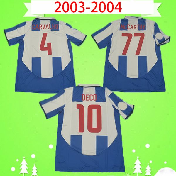 

soccer jersey retro 2003 2004 cup final home men #10 deco finals vintage football shirt kits classic uniform #77 mccarthy #11 derlei, Black;yellow