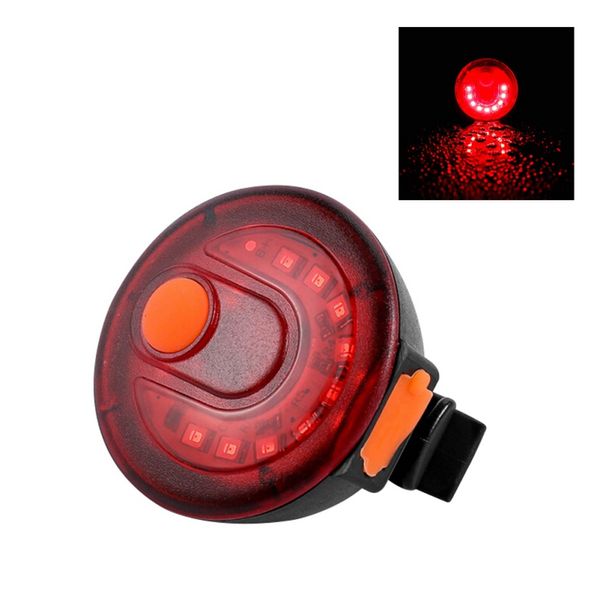 

bicycle taillight 9 led warning lamp mountain bike night riding safety rear light usb charging waterproof tail light n