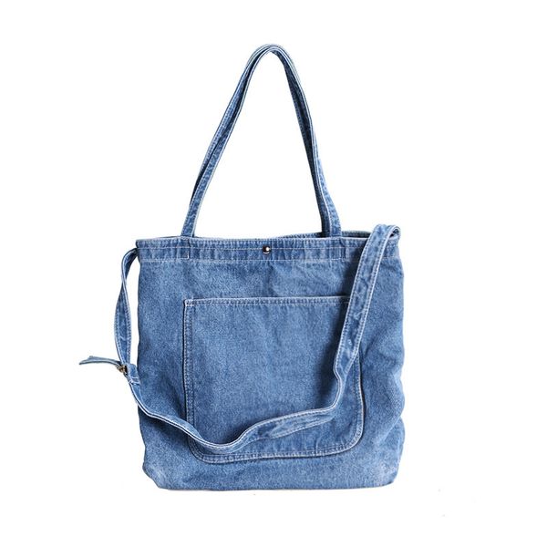 

women denim messenger bags satchels canvas women shoulder handbag large shopping bag student school bags for teenage girls 2020