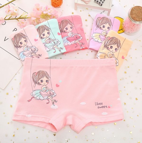 

tntne детский женское белье хлопок мягкий нижнее белье и боксер четыре угла мультфильма милые принцессы студент шорты 2-15 лет дети», Camo