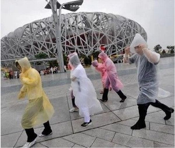 

4qsmf взрослых детской утолщенных взрослых детского suitthickened suitdisposable дождевик одиночного поход на открытом воздухе дождевик кост