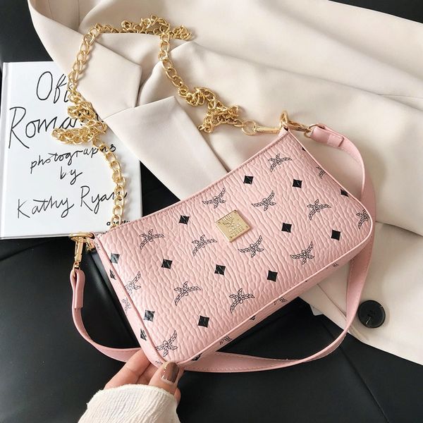 

czryb women 2020 new fashion shoulder armpit tight pants postman package postman package leggings bag small ck summer new milk brown hipste, White