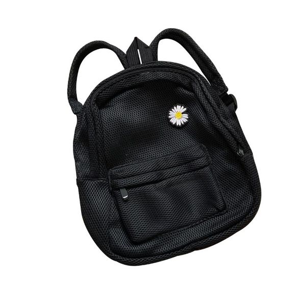

женщины полупрозрачные повседневный mesh рюкзак моды daisy рюкзака с comfort проложенные ремни для коммутирующих / пляж / путешествия