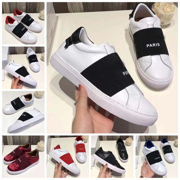 

with box sneaker casual shoes trainers fashion sports shoes leather boots sandals slippers vintage for man woman 11jfx1205, Black