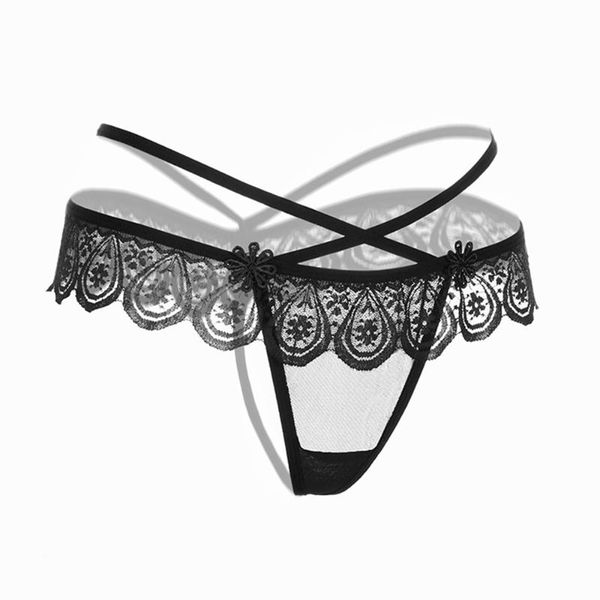 

hollow lace elastic invisible panties cross transparent bandage for body full thong g-stringjouets t pants lady sexuelstoys ad ljkd, Red;black