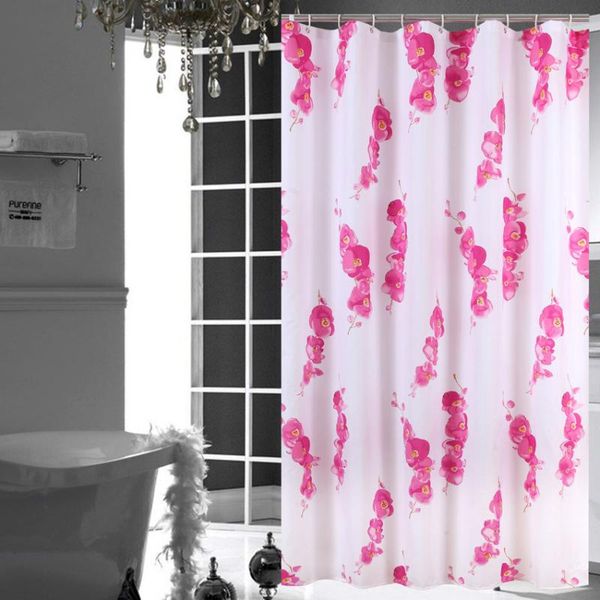 

цветы душ штора водонепроницаемой plum blossom ванна шторы для ванной ванны большой широкого купания обложки крючки ридо де bain
