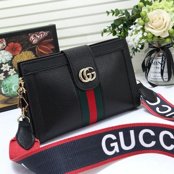 

classic womens bag simple style leather zipper shoulder bags luxury designer chain crossbody bag clutches handbag ladies messenger bags