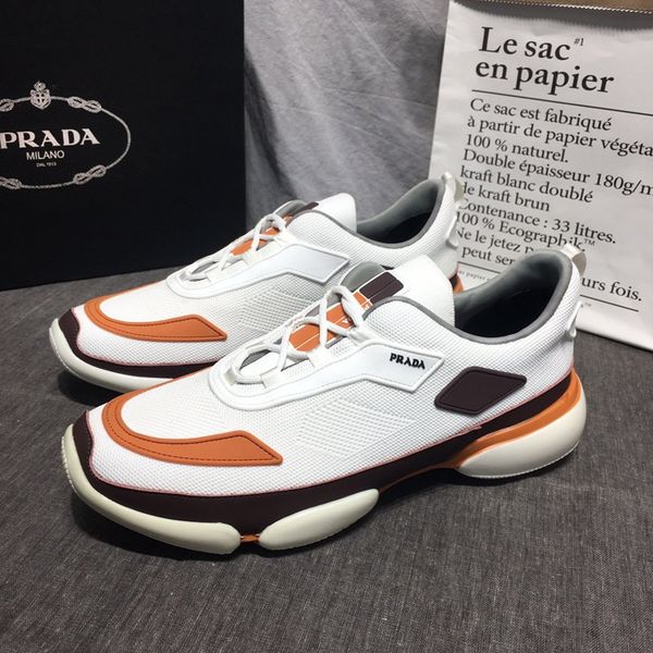 

16men's casual sports shoes city walking shoes outdoor travel climbing shoes designer non-slip design original packaging delivery, Black