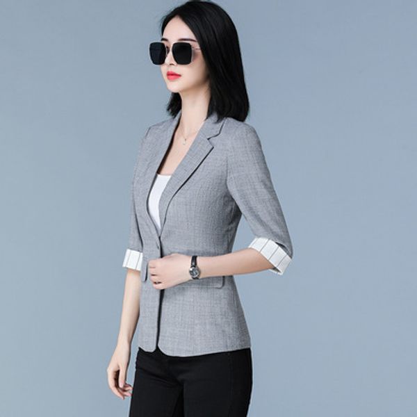 

i60125 office coat, Black