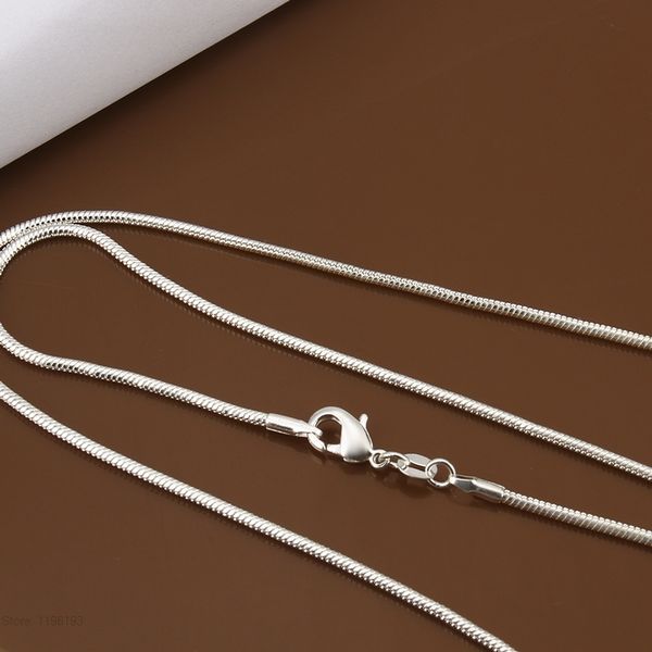 

дизайнеѬ ожеѬеле retail беплана доавка 16-24inch аѬма пооба еѬлингового еѬе, Silver