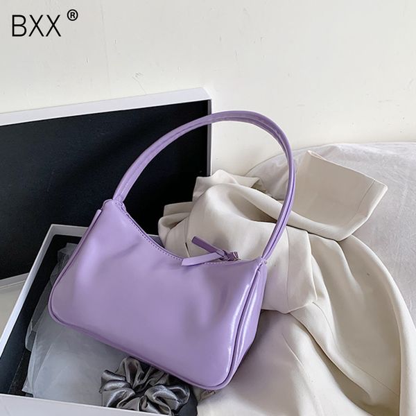 

bxx] мода solid color кожа pu сумка на ремень для женщин 2020 лета простых сумок и кошельки женщин дорожных сумок hm648