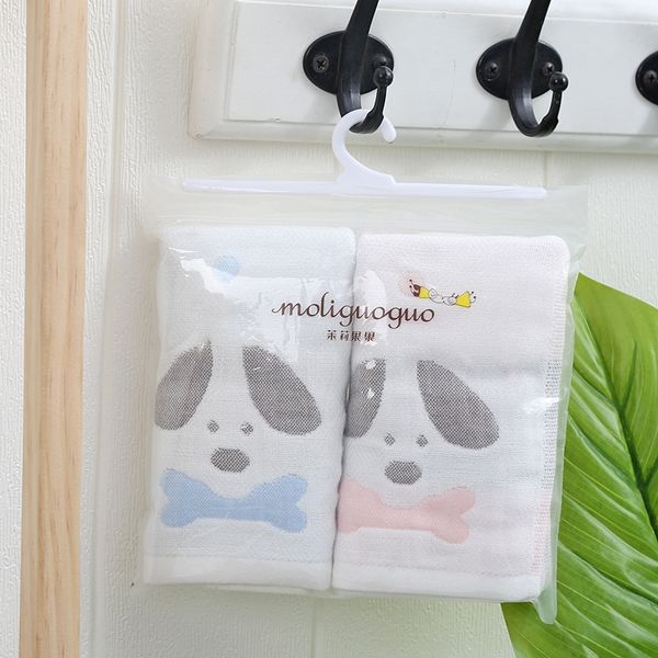 

tianmai six-layer cotton 4-layer textured gauze children's face wash towel cotton children's towel gift