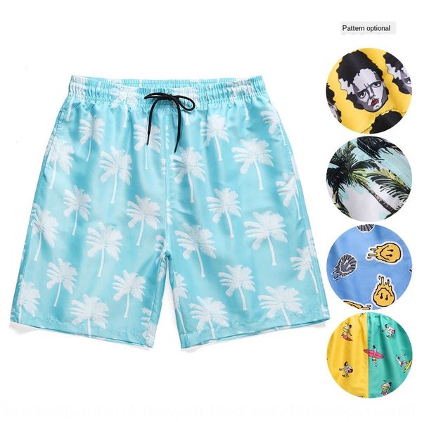 

new men's shorts beach pantspants loose casual large size men's shorts printed beach pants