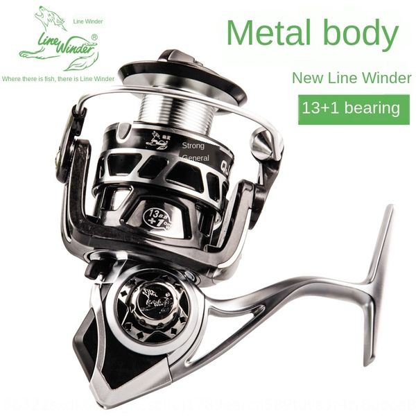 

po8mu wolf king all-metal main body fishing wheel line winder all metal long inve main long-distance investment winter new strong general se