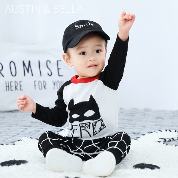 

no less than 492020 new baby sweater coat pullover baby boy pullover sweater spring and autumn coat, Blue