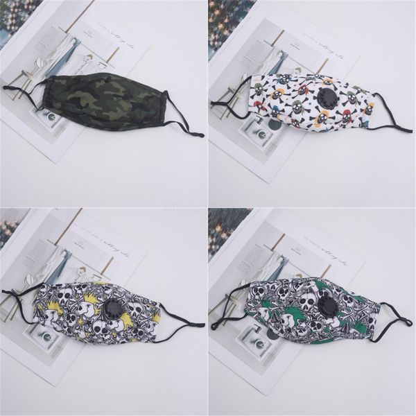 

doule layer fa mask foral print dustproof anti-uv dener masks fasion women men mout-muffle wasale durale fa mask 2020 gifts#566, Black