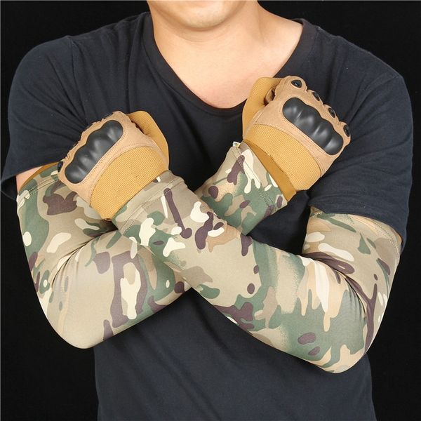 

xmbg8 cycling fishing arm outdoor sports outdoor bicycle sports sleevefans tactical camouflage ice silk camouflage arm driving sun-proof sl