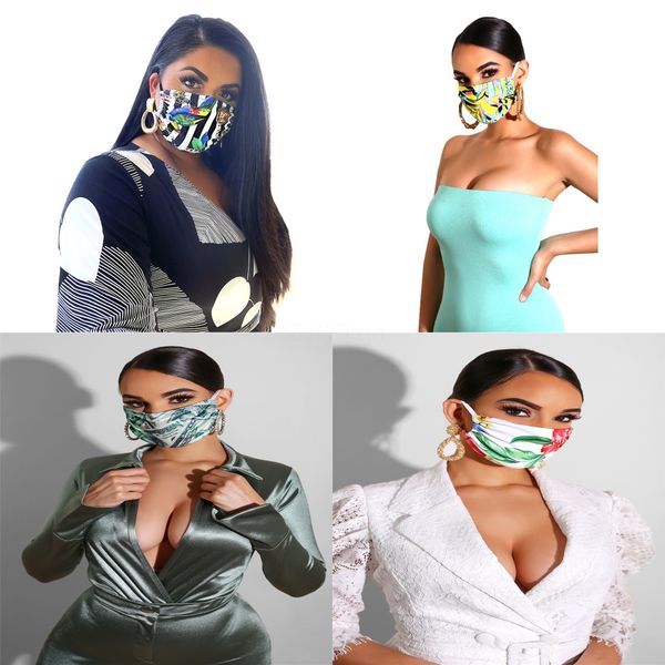 

1pcs cotton dust mask mask fashion skull bicycle dustproof cotton face protection mask halloween scary masks#710, Black