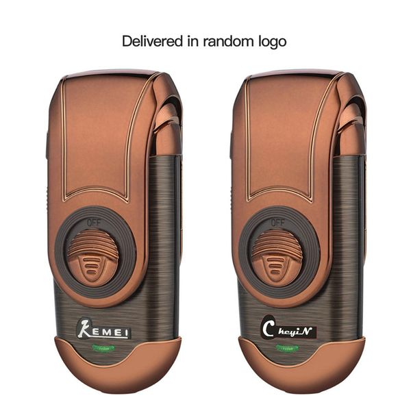 

2016 kemei q788 portable electric shaver rechargeable beard trimmer razor 3d double floating reciprocating shaver for mens face care comecas