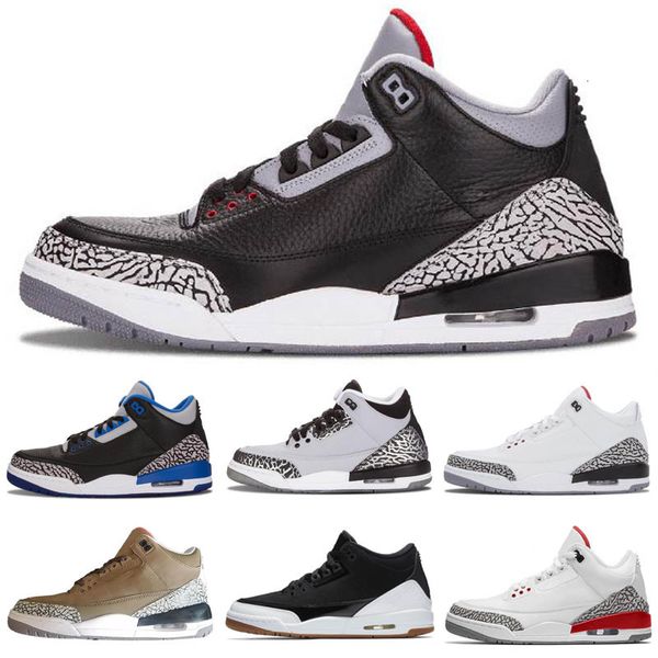 

shoes 3 white black retro cement infrared 23 kids basketball shoes sneakers for men gs wolf grey advanced qaulitys version