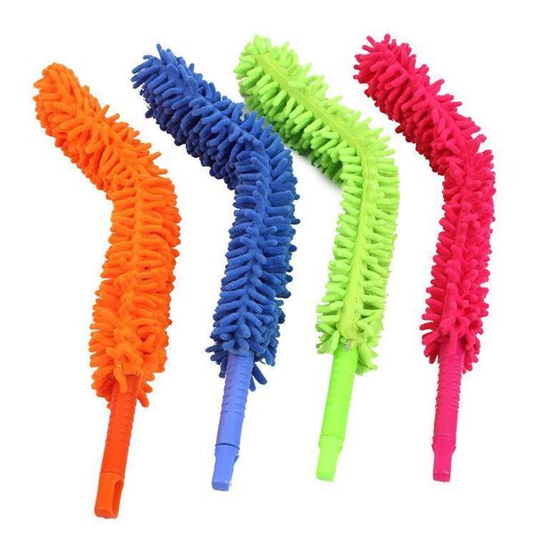 

universal flexible car motorcycle soft microfiber noodle chenille alloy wheel cleaner car wash brush clean tool