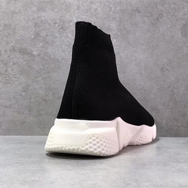 

paris sock shoes casual shoe speed trainer sneakers speed trainer sock race runners black shoes men and women white shoe lts