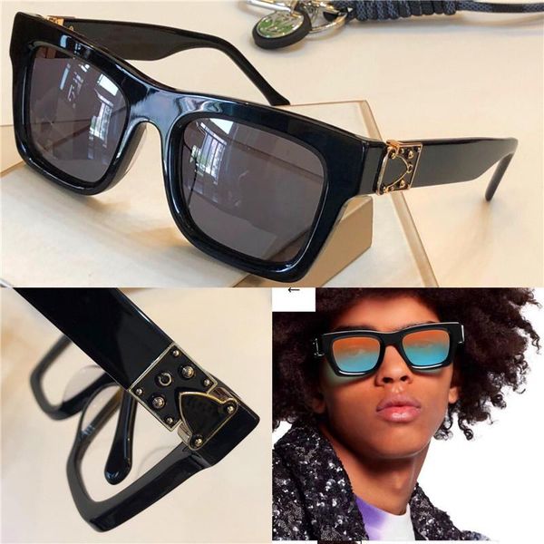 

new fashion designer sunglasses 1245 millionaire small square frame outdoor protection avant-garde popular decorative eyewear quality, White;black