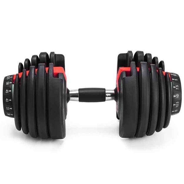 

new weight adjustable dumbbell 5-52.5lbs fitness workouts dumbbells tone your strength and build your muscles