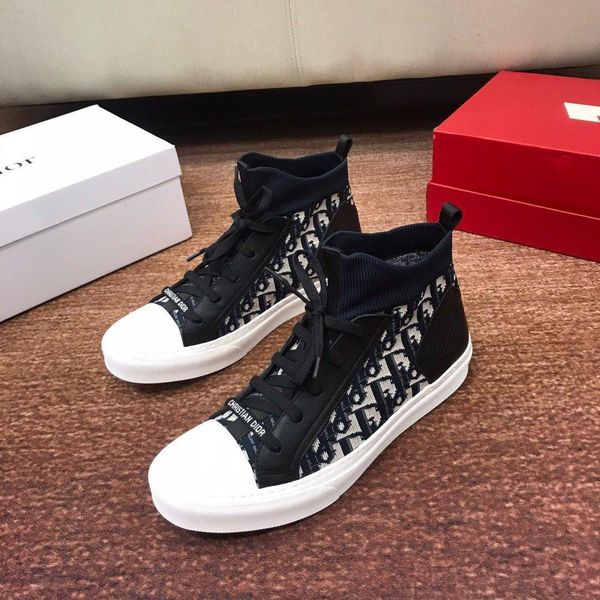 

new20 luxury high-ladies casual shoes fashion wild flat-bottomed sneakers outdoor comfortable breathable travel shoes, Black