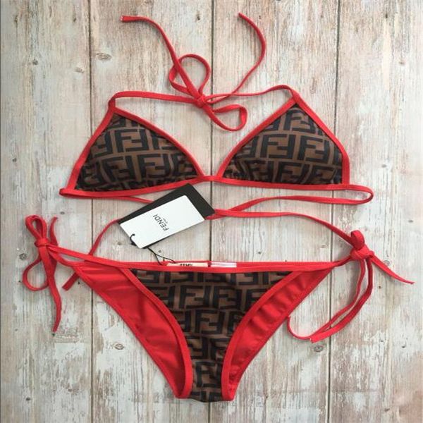 

2020 the new ladies beach swimwear bikini lingerie 2 pieces swimsuit women's designer swimwear ing, White;black