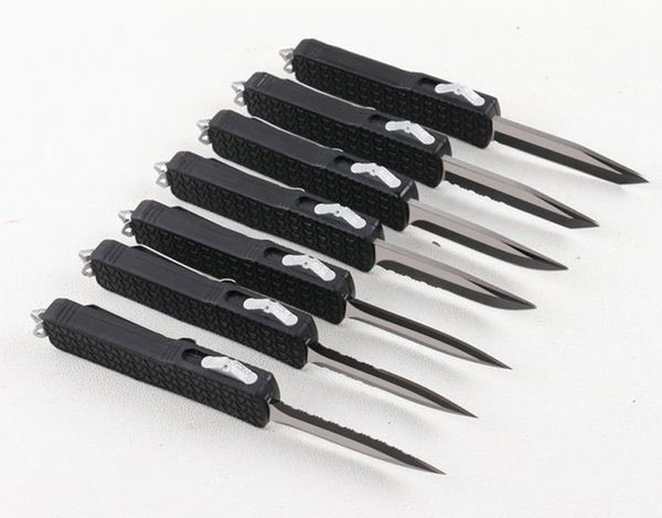 

Заводские 6,9" Авто Тактического нож 440C черные + волочения лезвие EDC карманных ножей Тактического нож с нейлоновой оболочкой